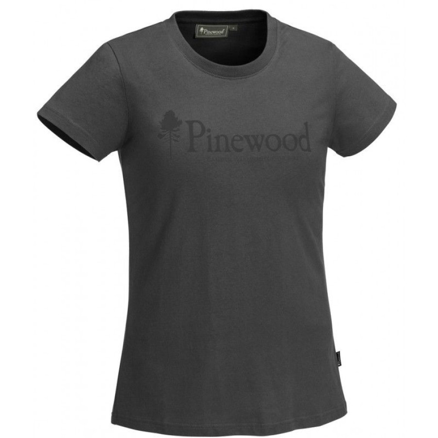 Kobieta Pinewood Koszulki & Bluzki Damskie | Damski T-Shirt Pinewood® Outdoor Life 3445