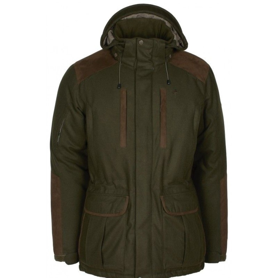 Mezczyzna Pinewood Kurtki & Plaszcze | Kurtka Pinewood® Nydala Insulation Wool Parka 5813